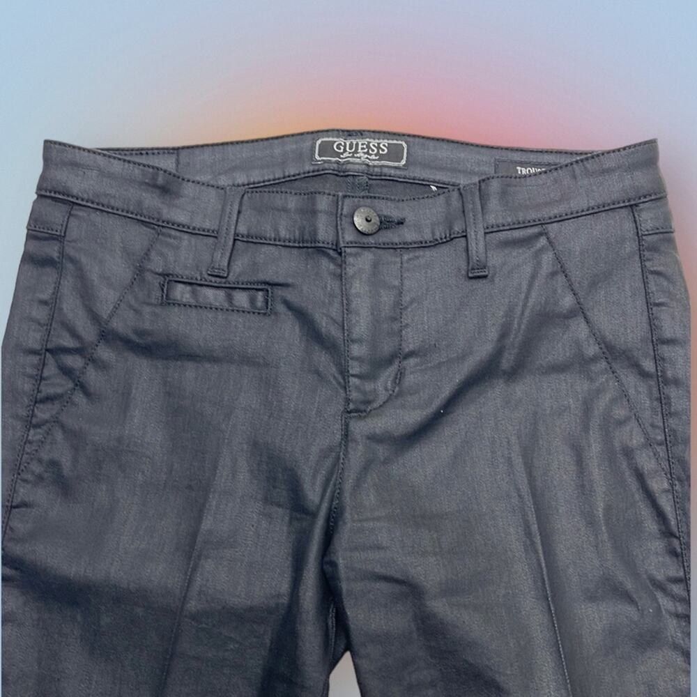 GUESS Women’s 26 Black Lightweight TROUSER FLARE Jeans